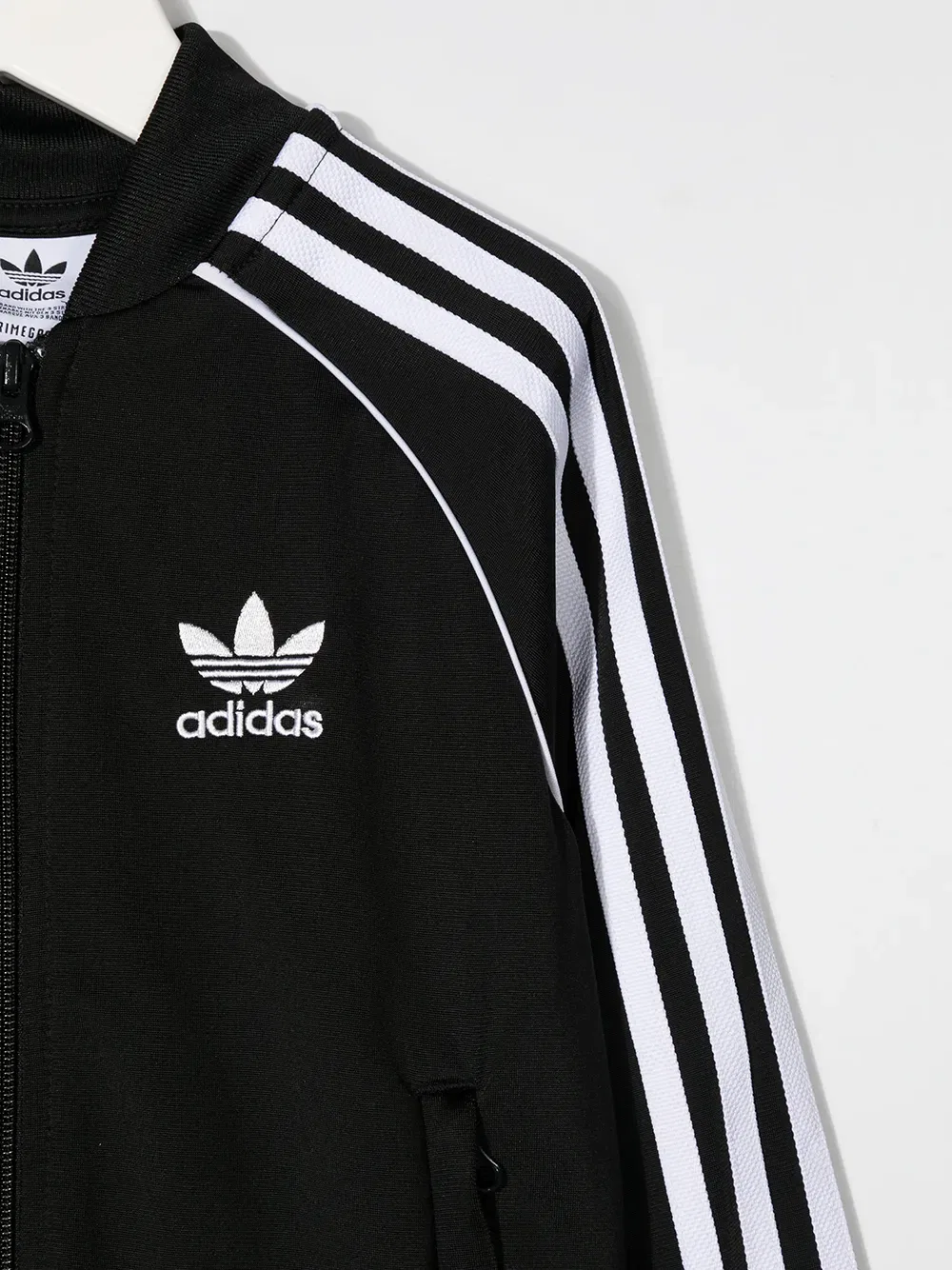 Фирменная толстовка с тремя полосками Adidas Kids, черный — фото 3