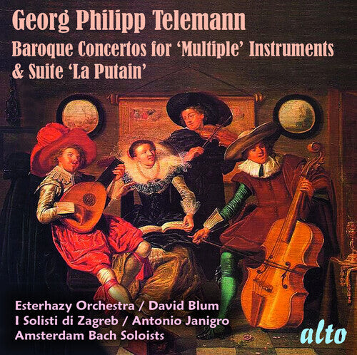 

CD диск Zagreb Soloists: Telemann 'Multi-Instrument' Concertos
