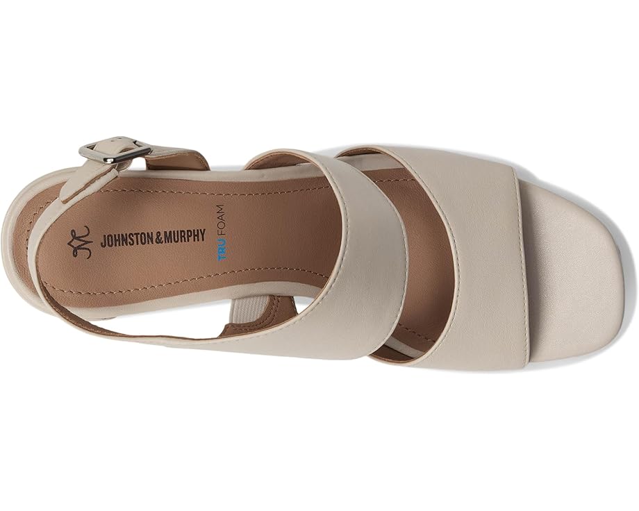Туфли Johnston & Murphy Everly Asymmetrical Sandal, цвет Bone — фото 2