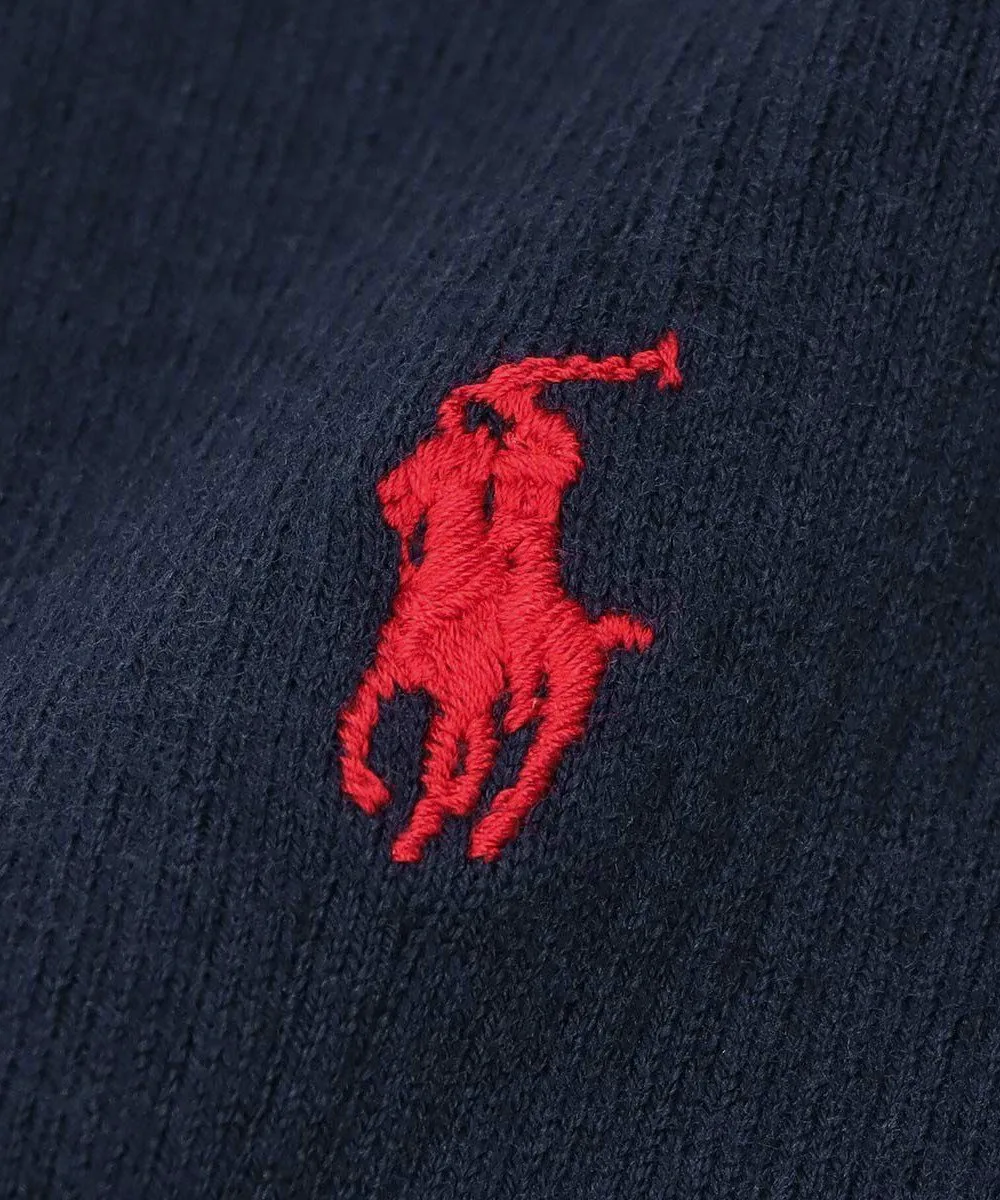 Женские ребристые носки One Point Polo Ralph Lauren, 68. Navy — фото 2