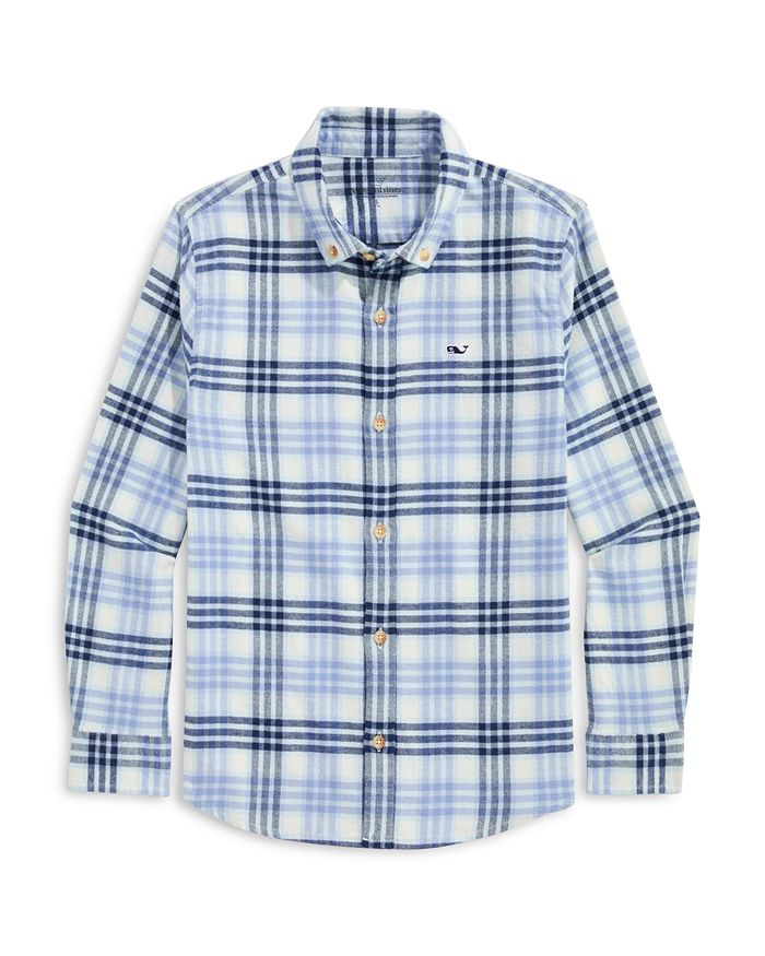 

Рубашка фланелевая клетчатая для мальчиков - Little Kid, Big Kid Vineyard Vines, синий