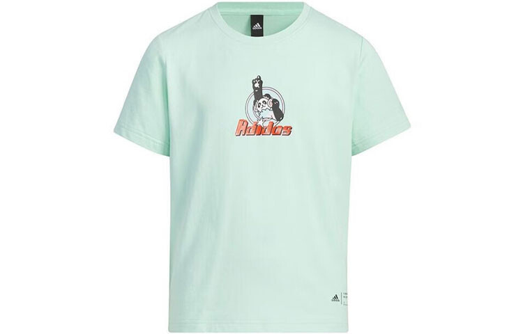 

Детская футболка Adidas, светло-зеленый