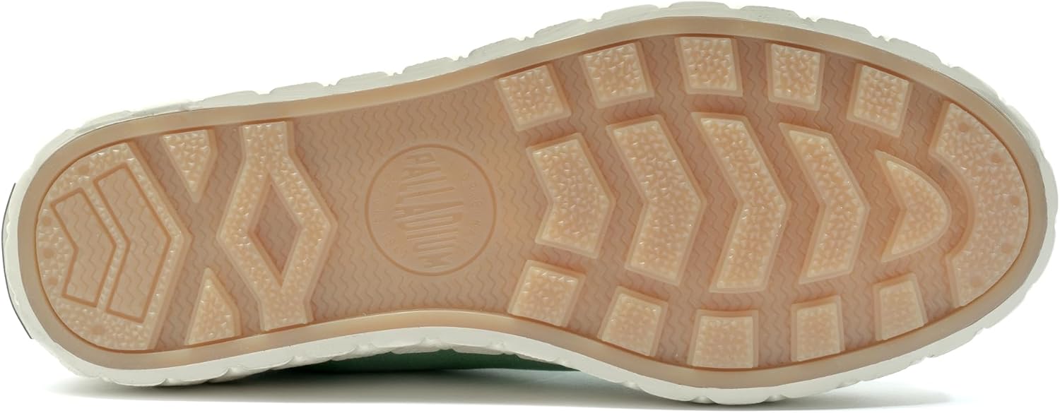 Кроссовки Palladium Unisex Palla Ace Mid из органического канваса на шнуровке, зеленый — фото 3