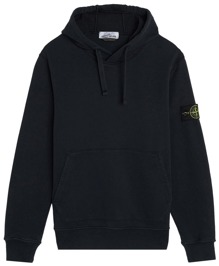 

Худи Stone Island Garment Dyed Fleece Hoodie 'Navy Blue', синий