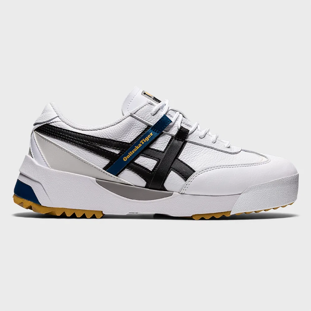 Мужские низкие кроссовки Delegation EX бело-чёрные от Onitsuka Tiger
