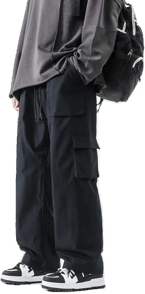 

Брюки Xingfenly streetwear hip hop с эластичным поясом и карманами