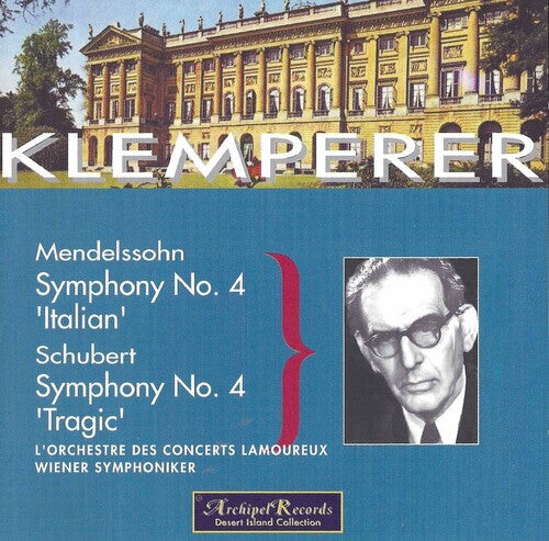 

CD диск Schubert / Klemperer: Sym 4