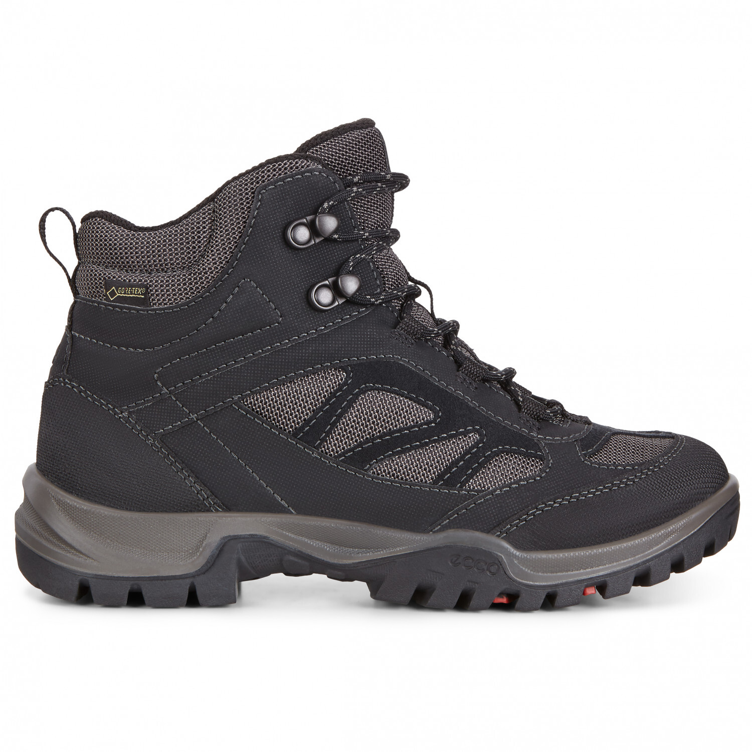 

Походная обувь Ecco Xpedition III High, цвет Black/Black/Mole