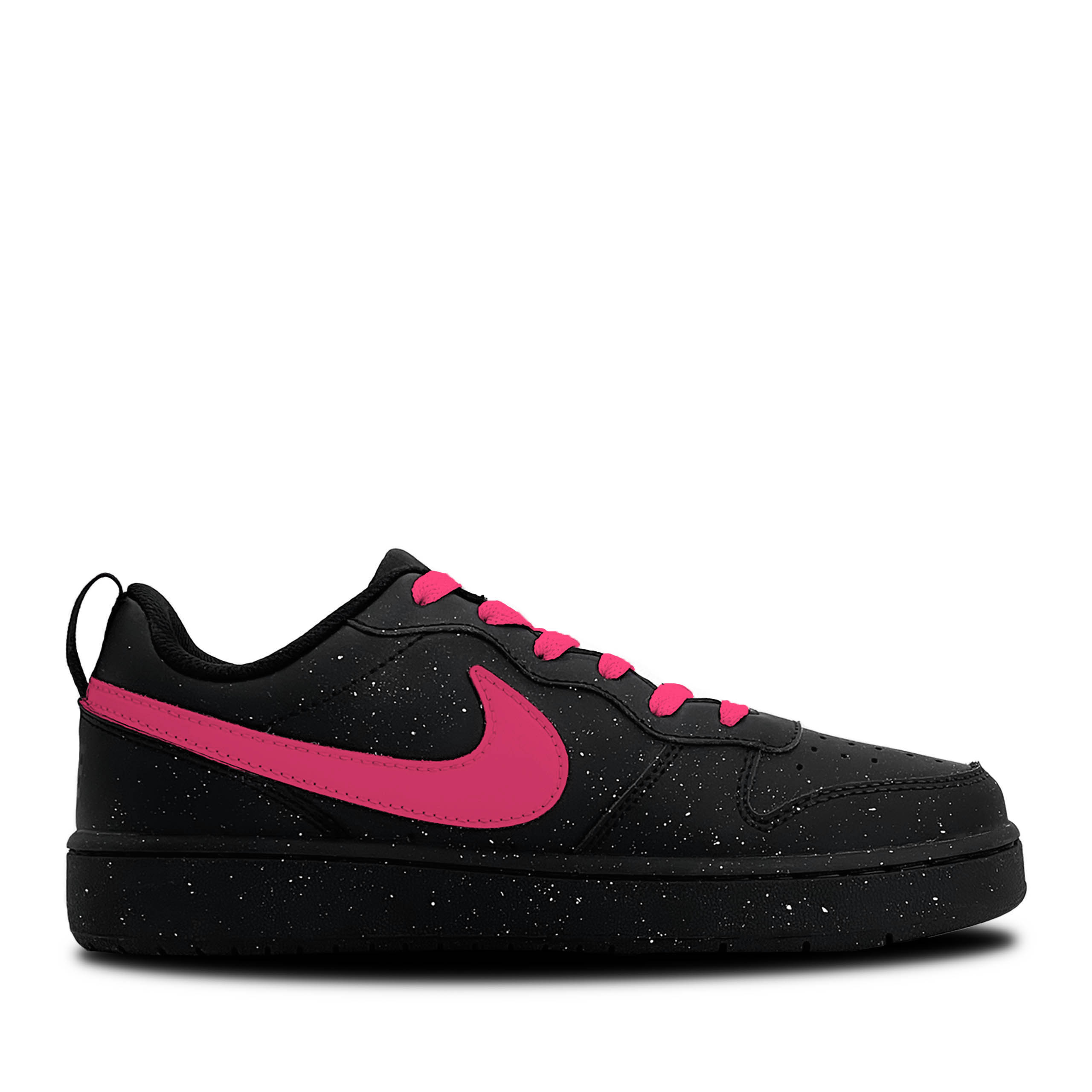 Nike Court Borough Little Milk Candies нескользящие устойчивые к истиранию низкие кроссовки для скейтбординга красный черный белый kids' — фото 3