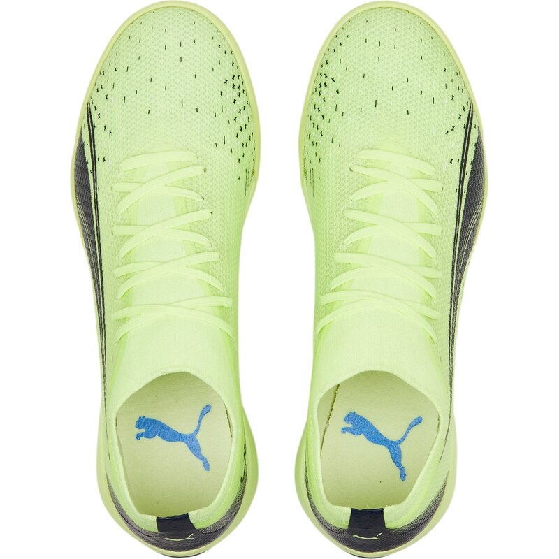 Футбольные бутсы для зала Ultra Match It Puma, цвет fizzy light-parisian night-blu — фото 3
