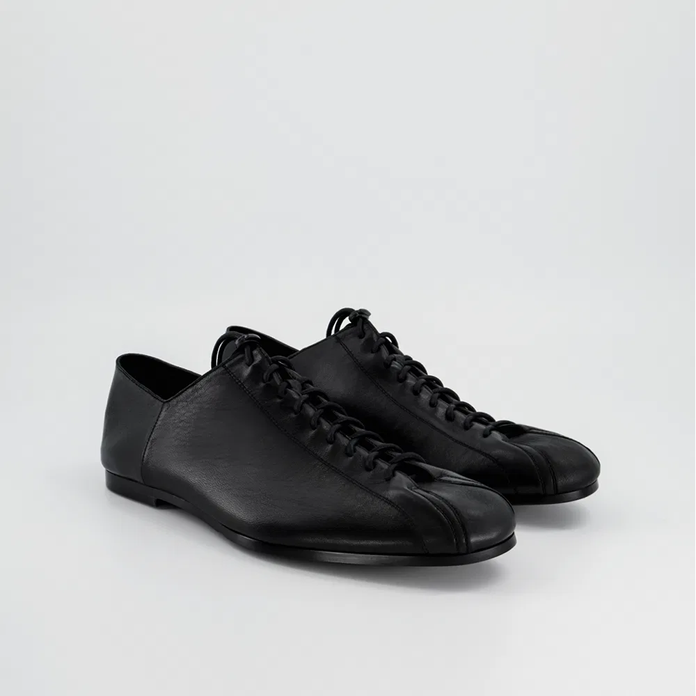 Мужские дерби Round Toe Lace-up 2.0 чёрные от Heroes Of History — фото 3