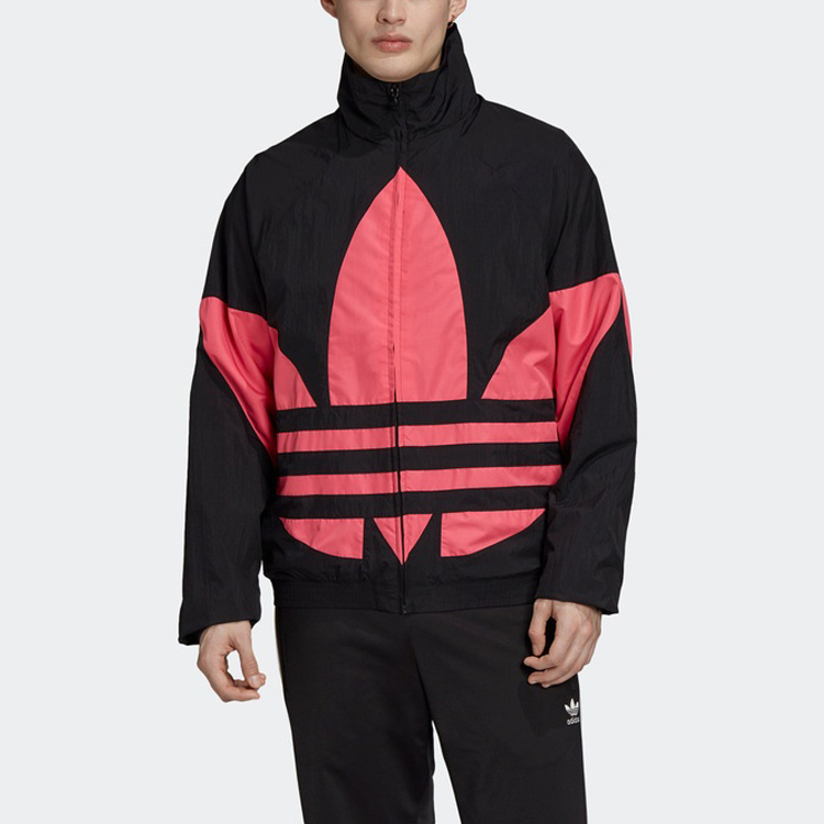 Adidas Originals Куртка мужская черная розовая, Black Pink — фото 4