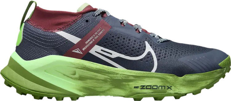 

Кроссовки Wmns ZoomX Zegama 'Thunder Blue Chlorophyll', синий