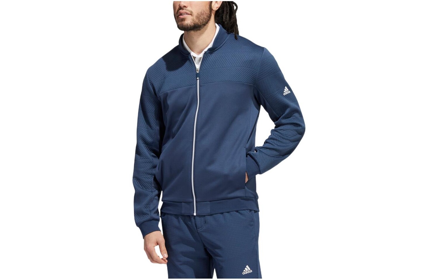 

Куртка мужская синяя Adidas, синий
