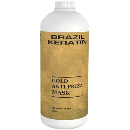 

Золотая маска против вьющихся волос - 550 мл Brazil Keratin