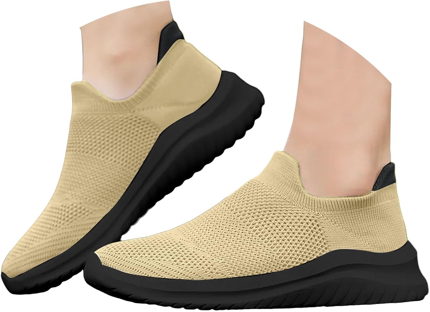 

Женские ортопедические кроссовки ZSpzx Mesh, модные вязаные с широкой носочной частью, шнуровкой, спортивные с поддержкой свода стопы, баскетбольные, дышащие, легкие, нескользящие, удобные для ходьбы, хаки