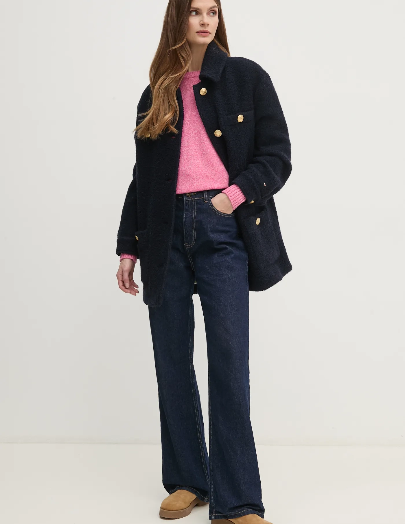 

Плащ Tommy Hilfiger, темно-синий