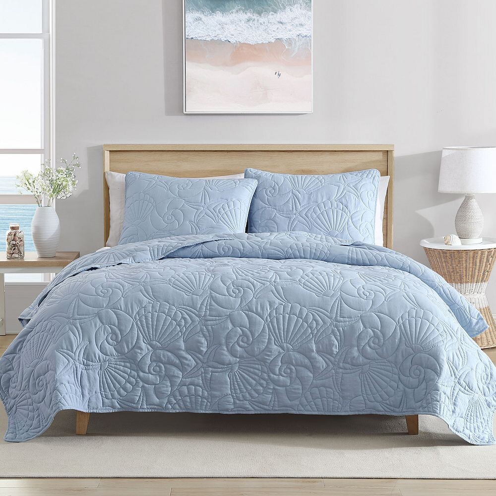 

Комплект одеял Carribean Joe Solid Shell Outline, синий