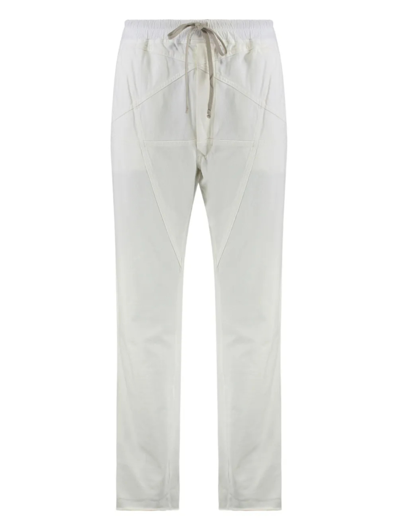 

Прямые брюки из хлопка Rick Owens DRKSHDW, белый