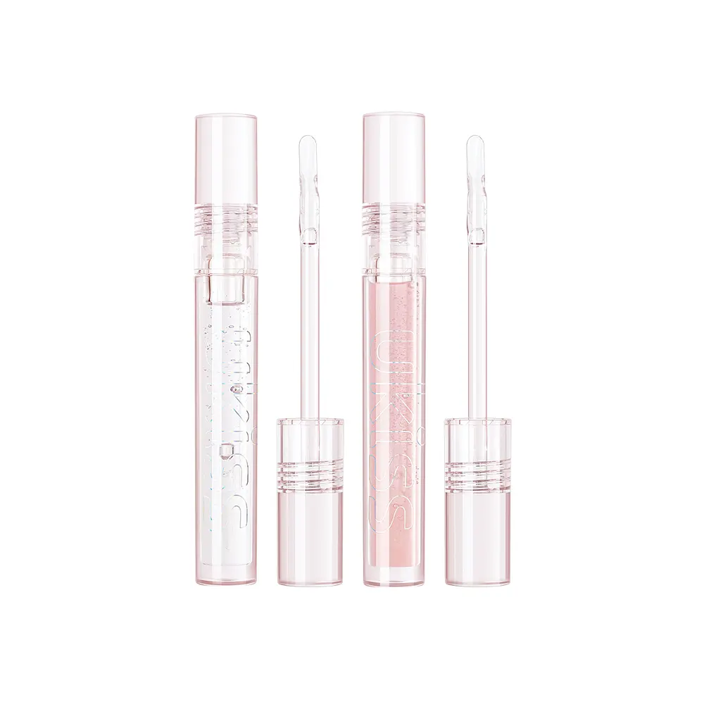 

Звездный замороженный дробленый лед блеск для губ масло и помада глянцевый легко растушевывается натуральный глянцевый блеск для губ 2мл*2 UKISS