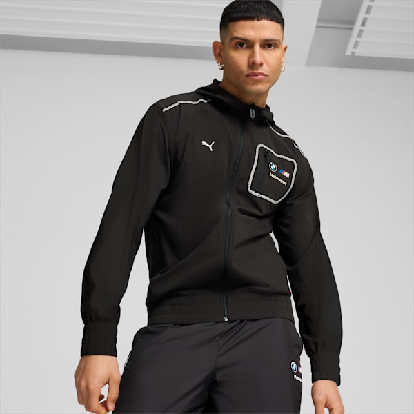 

Мужская куртка для автоспорта на молнии Bmw M Motorsport Puma, черный