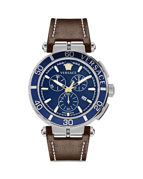 

Хронограф Greca, 45 мм Versace, цвет Multi
