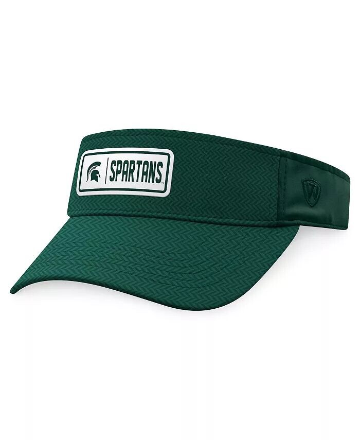 

Мужские зеленые регулируемый козырек Michigan State Spartans Sunrise Top Of The World