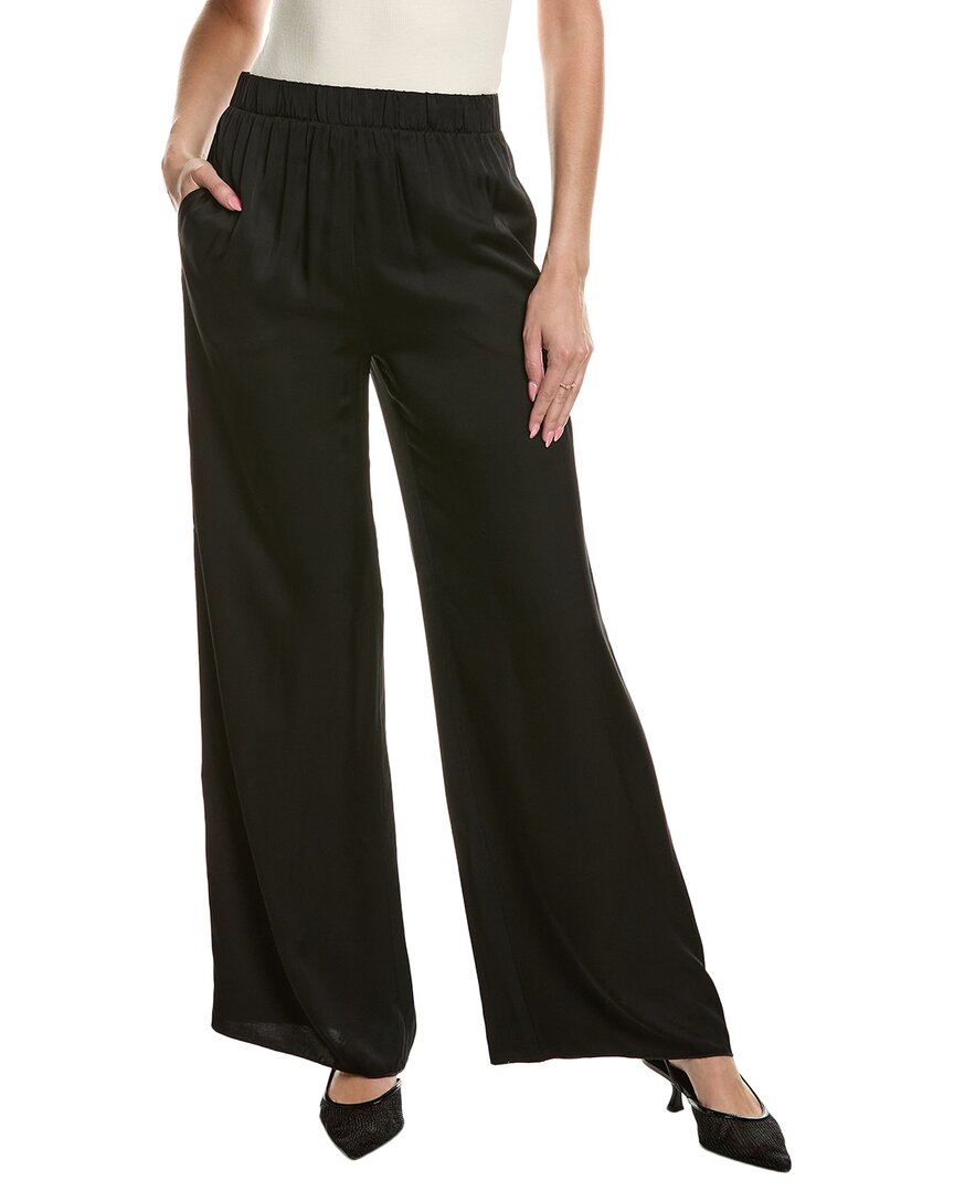 

Энтони Томас Мелильо АТМ Широкие брюки из сатина ATM Anthony Thomas Melillo, черный