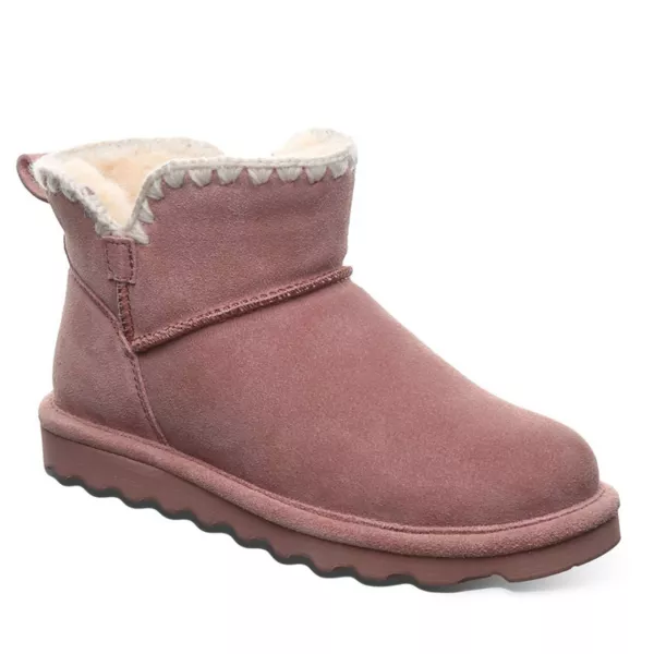 Женские ботильоны Yvonne с кружевной отделкой Bearpaw, цвет peony