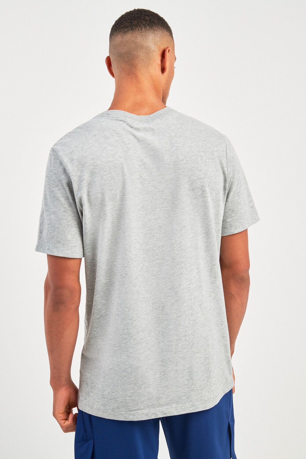 Тренировочная футболка Dri-FIT с короткими рукавами Nike, серый — фото 3