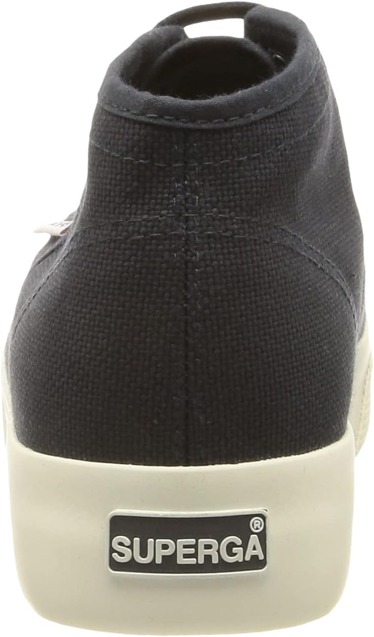 Мужские низкие кроссовки для гимнастики Superga, белый/синий/темно-синий — фото 3