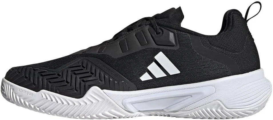 Кроссовки Adidas Unisex Barricade Cl M Low (не для футбола), Core Black Ftwr White Grey Four — фото 4