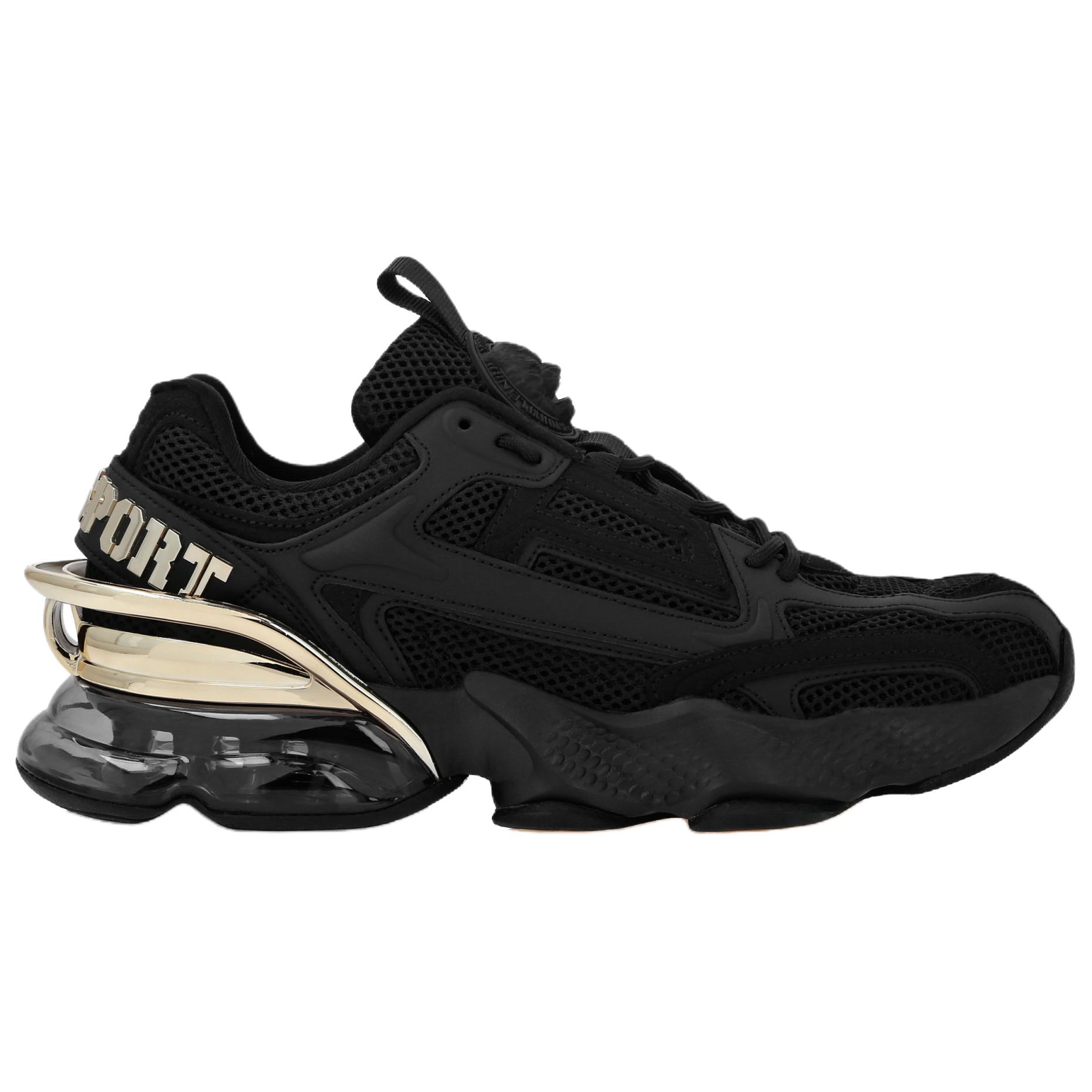 PLEIN SPORT Кроссовки Tiger Thunder Mi Low top Casual Unisex Black — фото 3