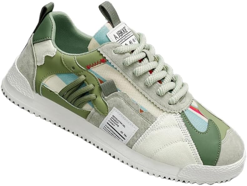 

Мужские легкие спортивные кроссовки - противоскользящая и амортизирующая подошва из ПВХ, дышащие. Подходят для всех сезонов. Фитнес-кроссовки с верхом из ПУ материала и мягкой подкладкой. Стильные и повседневные Clolinde, зеленый