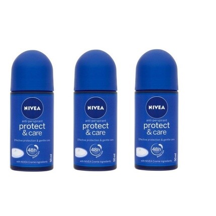 

Шариковый дезодорант-антиперспирант Protect & Care для женщин, 50 мл, Nivea