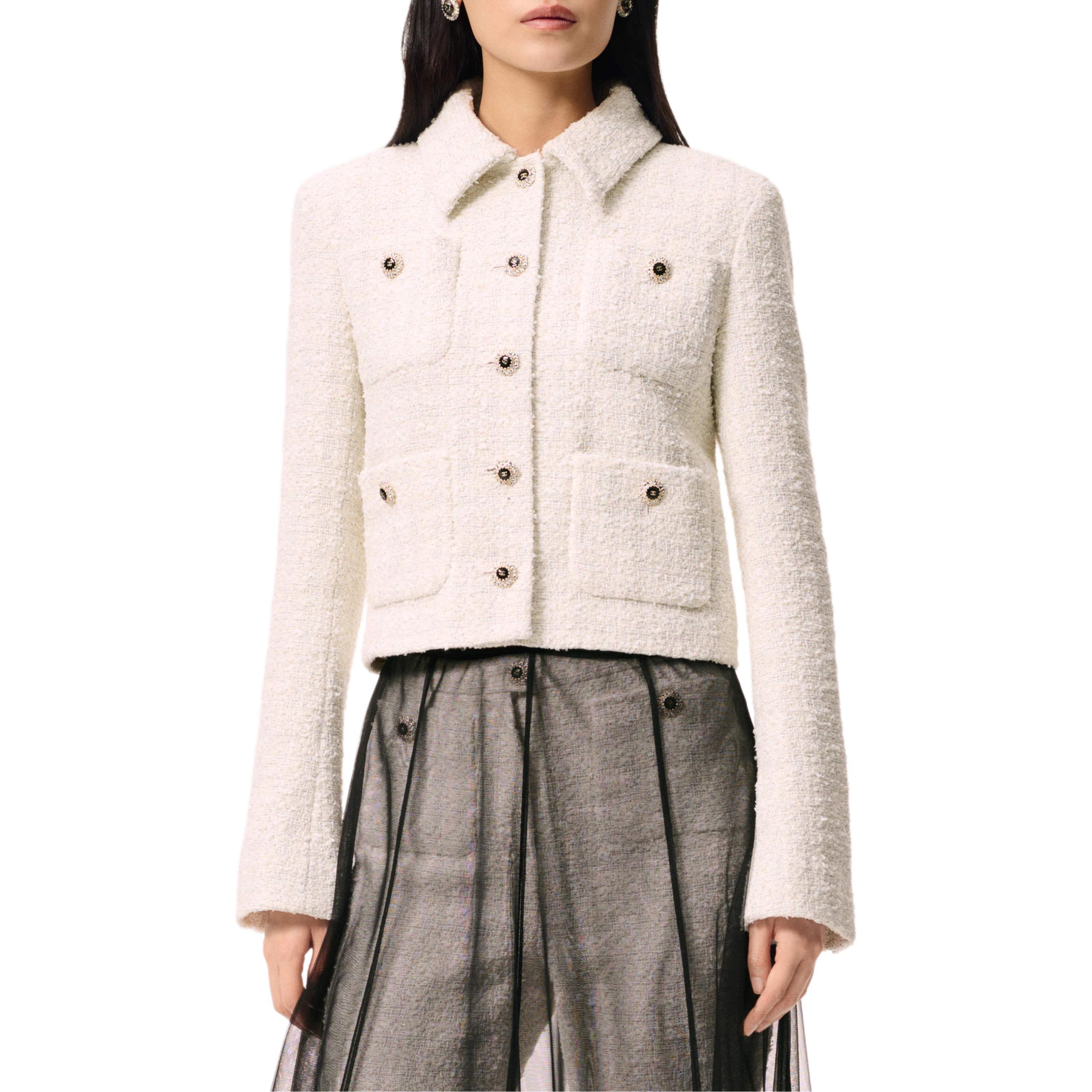 Куртка 25K Jackets & Coats Women's CHANEL, белый