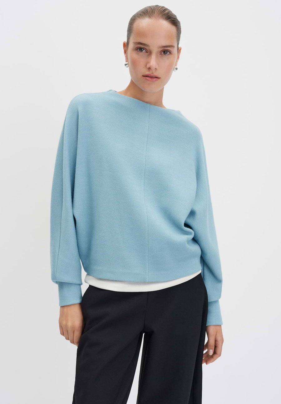 

Толстовка someday. LOOSE FIT FUNNEL NECK, Arctic Blue/Blue