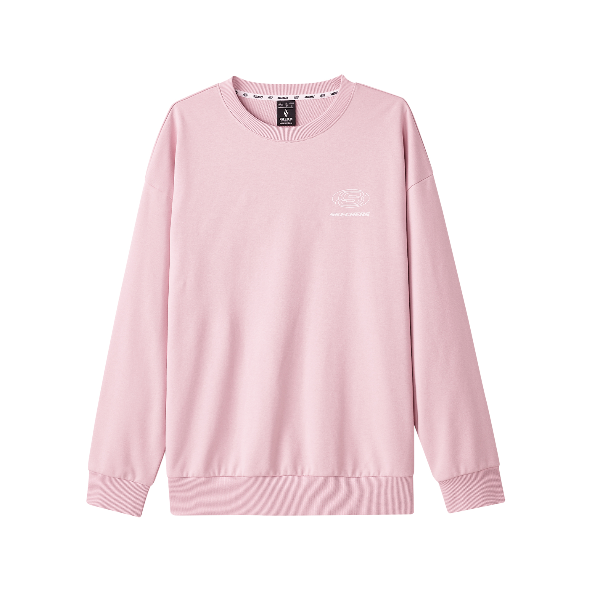 

Skechers Толстовка унисекс Taro Pink из коллекции Sports Life