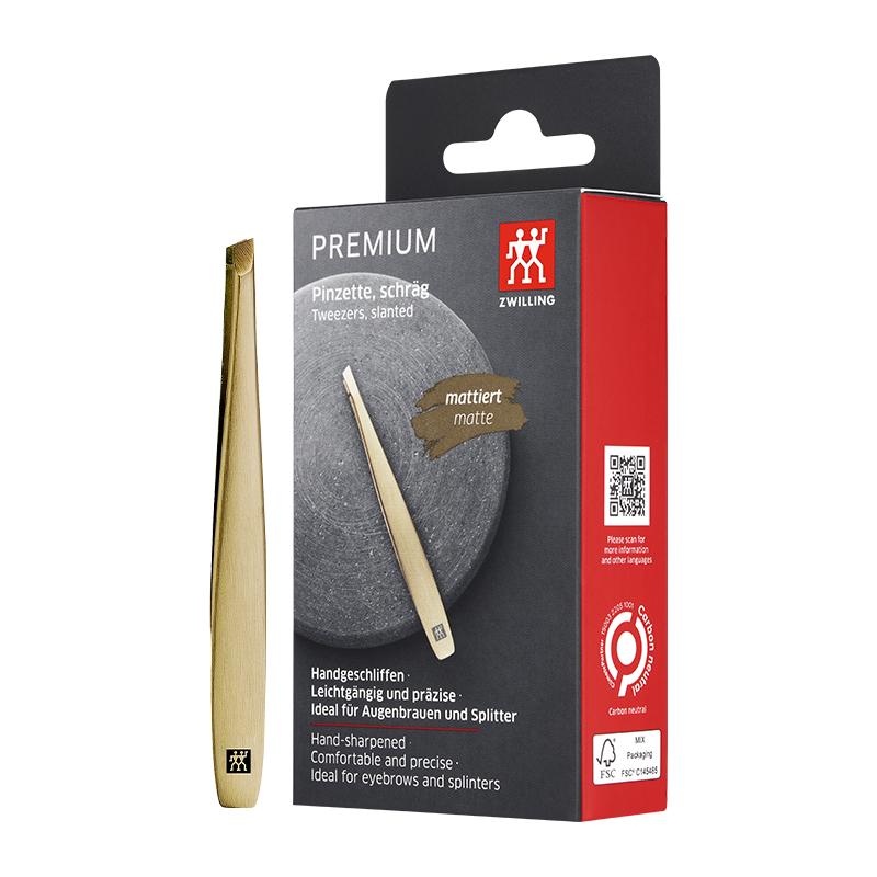 

ZWILLING Пинцет для бровей, щипчики для бровей, средство для снятия накладных ресниц, ножницы, gold