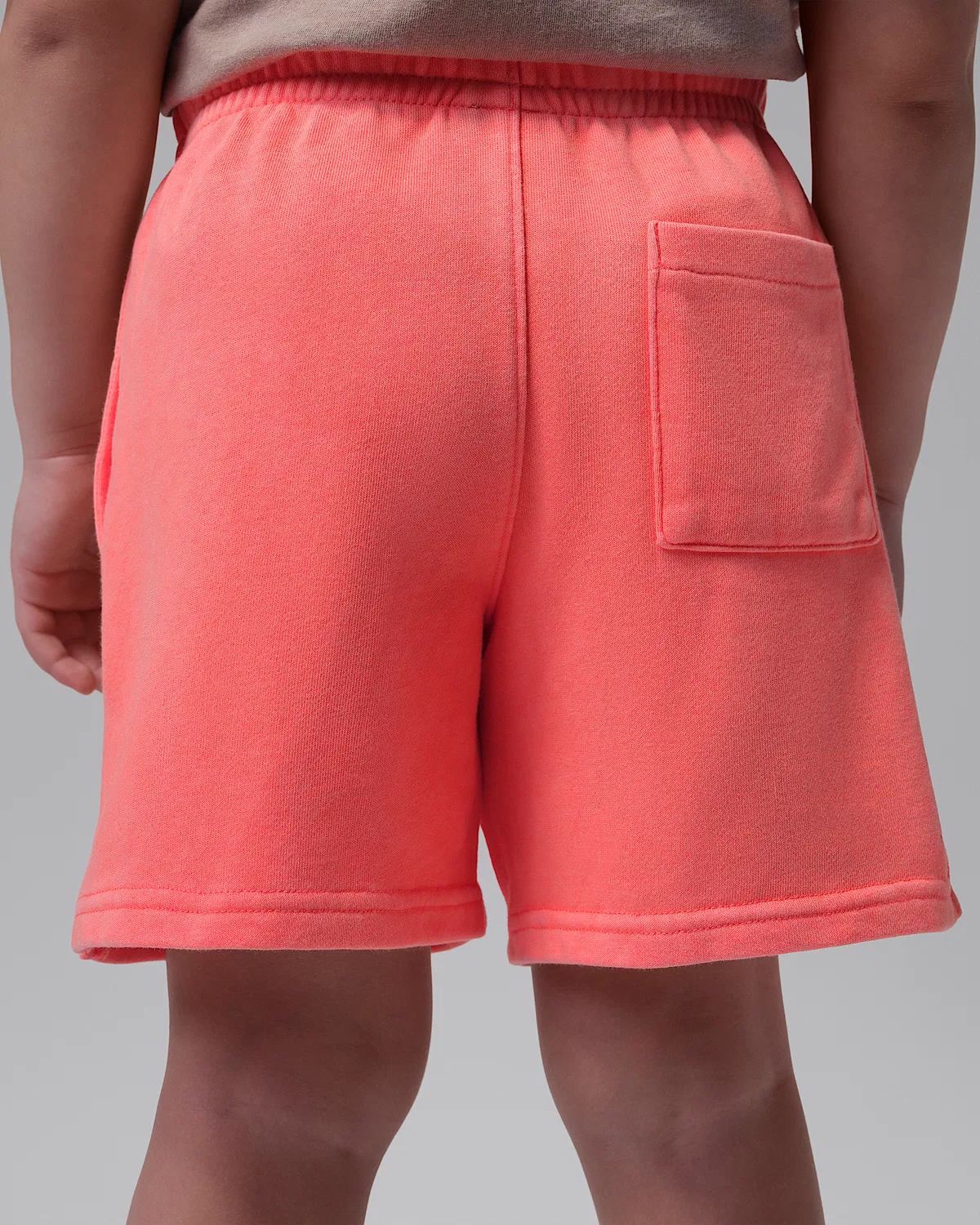 Детские шорты Jordan Little Kids' Brooklyn Washed French Terry, Bright Mango — фото 3