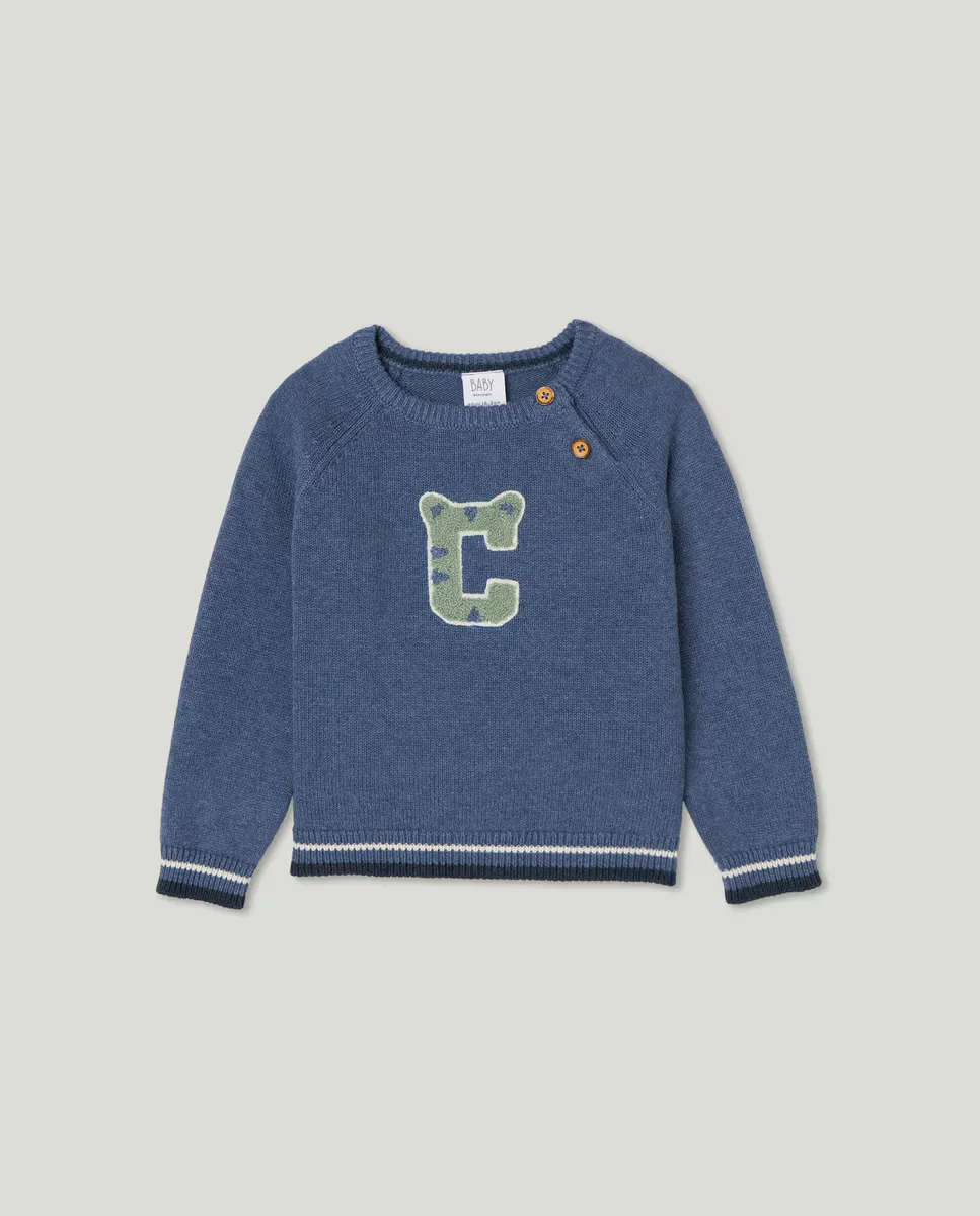 

Свитер с длинными рукавами для мальчика Baby El Corte Inglés, темно-синий