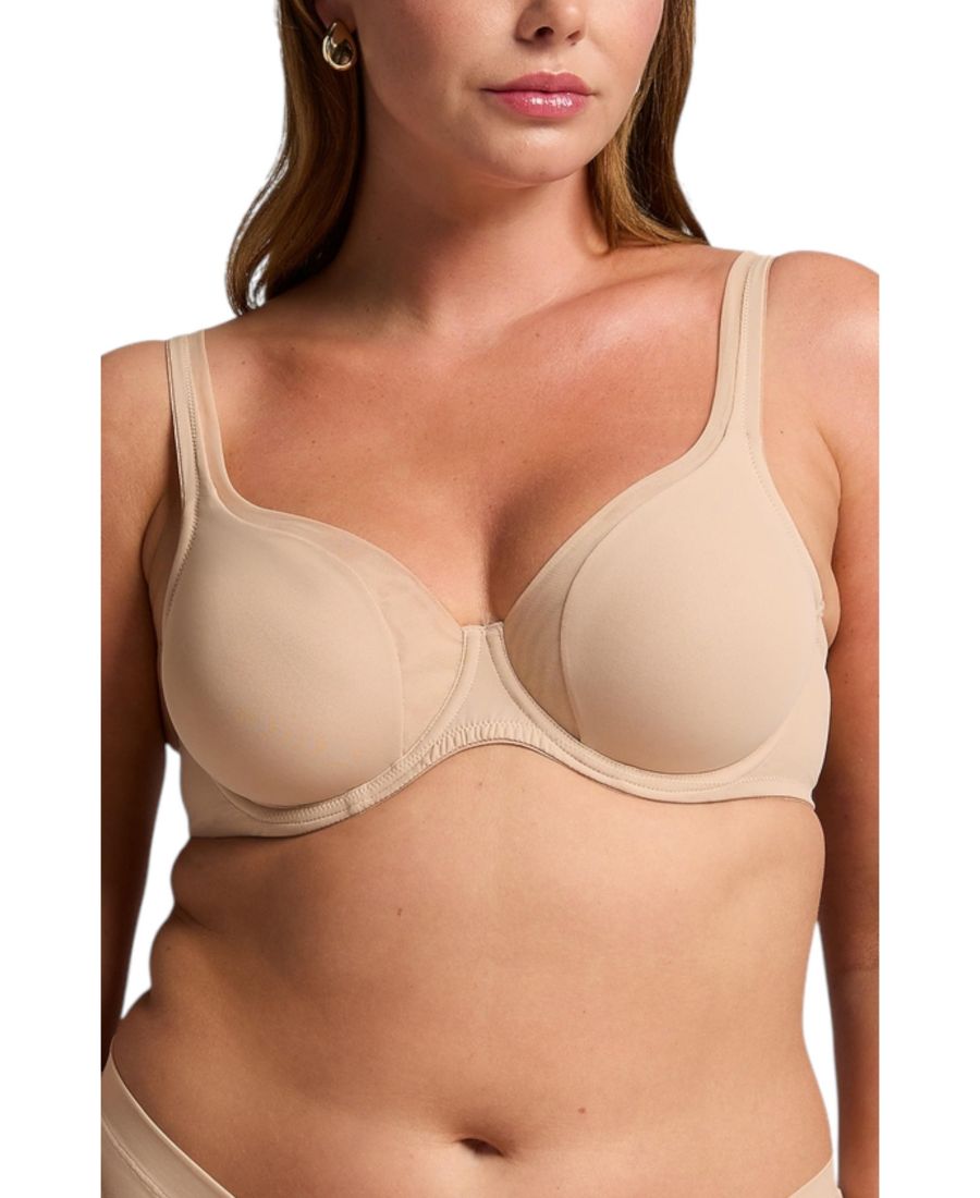 

Бюстгальтер Hunkemoller женский сетчатый без подкладки на косточках Hunkemöller, Beige