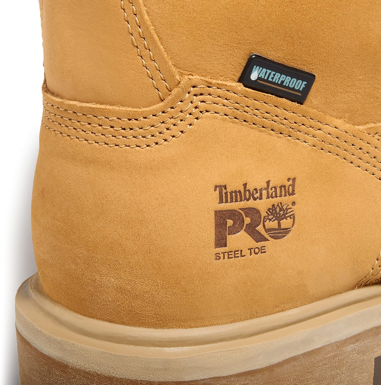 Мужские рабочие ботинки Timberland PRO, стальной носок, с защитой от электрического тока (EH), утепленные, водонепроницаемые, высотой 6 дюймов — фото 2