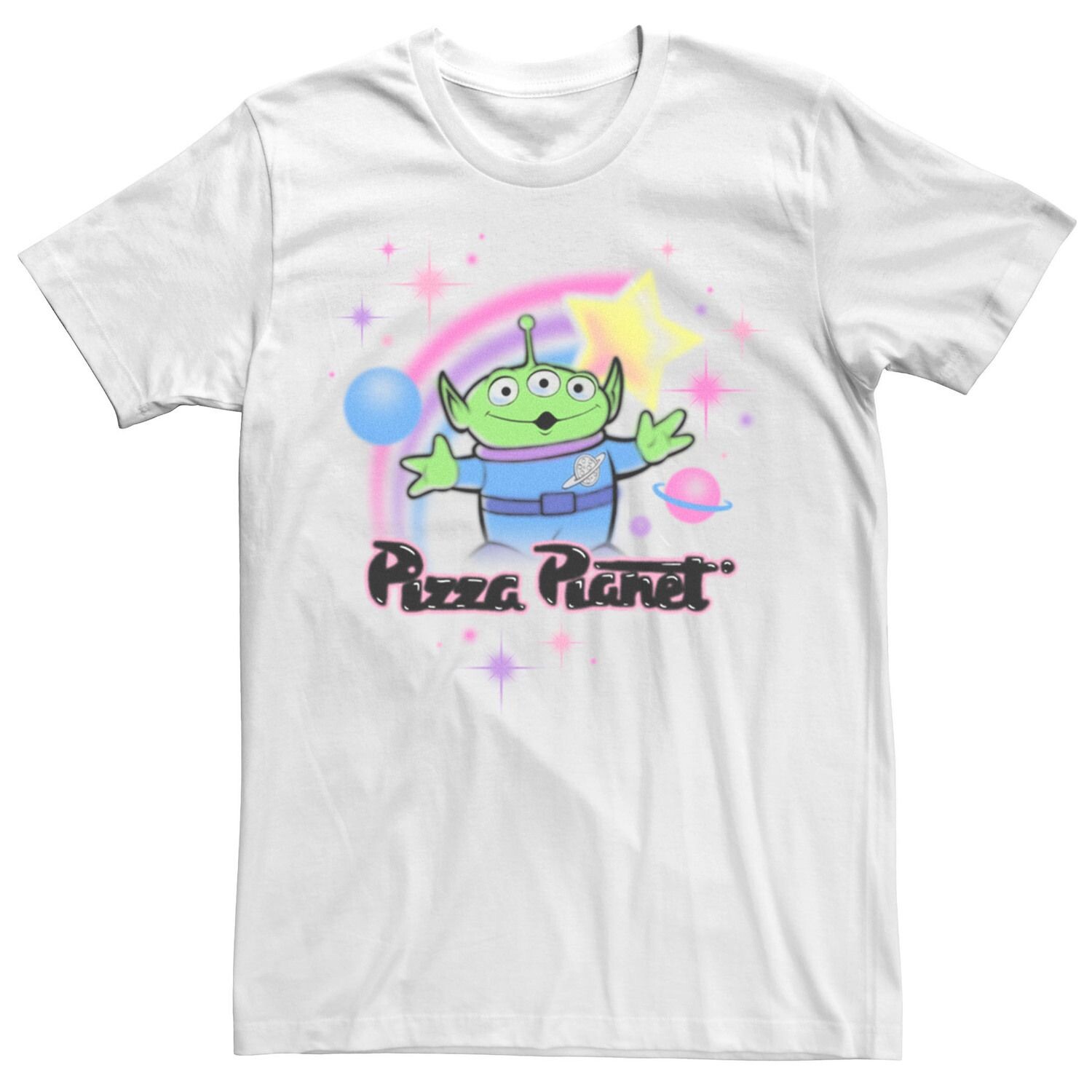 

Мужская футболка с аэрографом Disney/Pixar Toy Story Alien Pizza Planet Licensed Character
