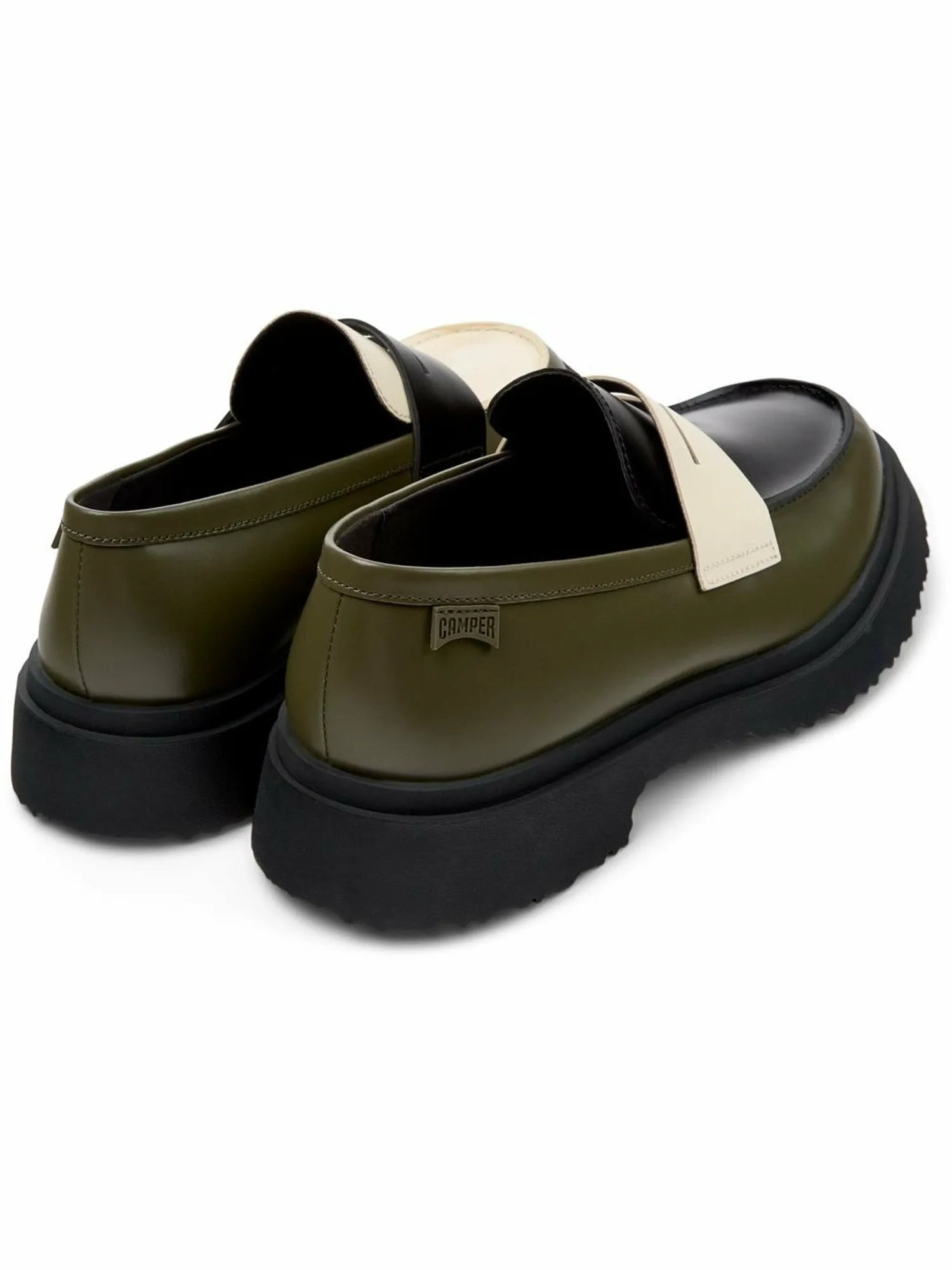 Туфли-кемперы для двоих / Классические туфли Camper, Khaki — фото 4