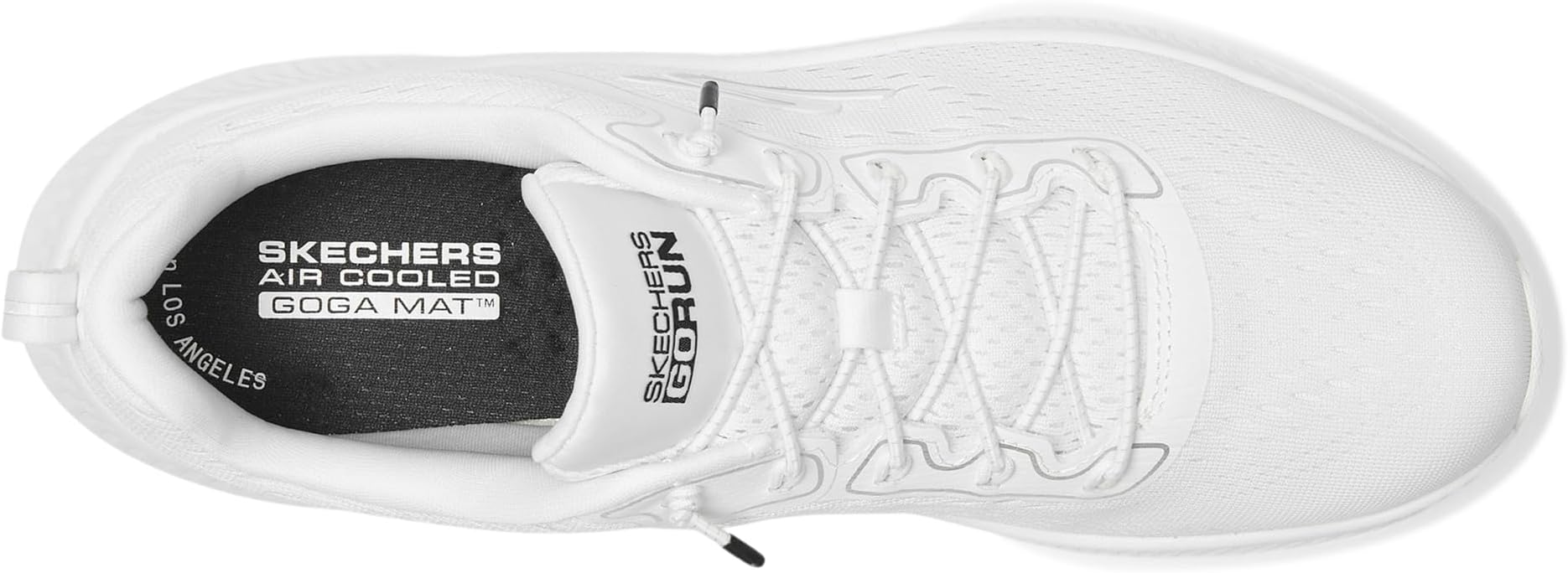 Кроссовки SKECHERS Go Run Consistent 2.0 Duval, цвет White/Black — фото 2