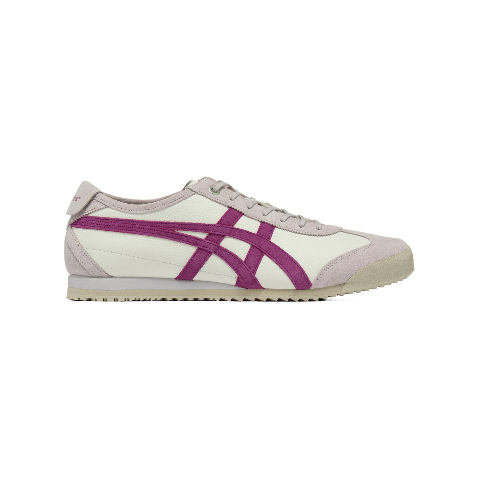 Кеды Casual Unisex MEXICO 66 SD VIN из коровьей кожи Onitsuka Tiger, бежевый/фиолетовый — фото 3
