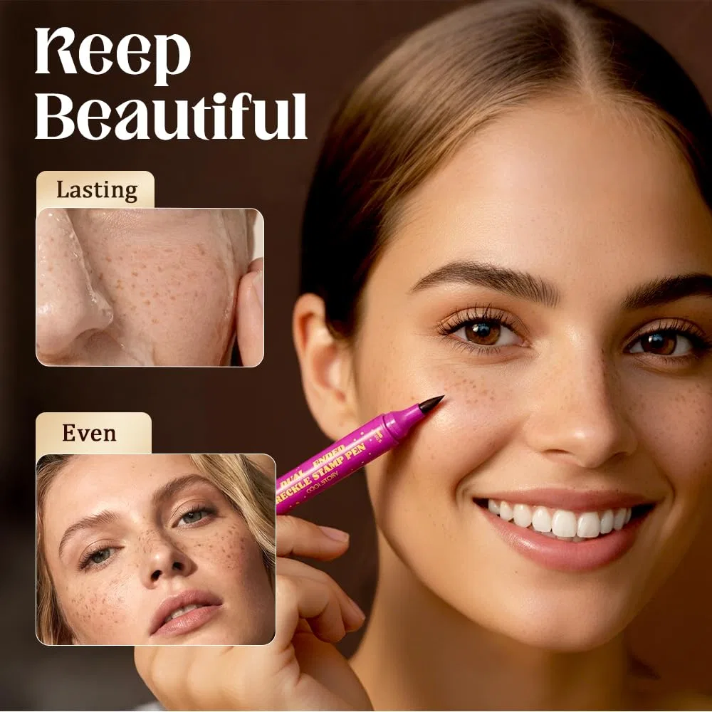 Карандаш для веснушек Natural Lifelike Freckle Makeup Pen (бежевый) Comedyking, Beige — фото 3