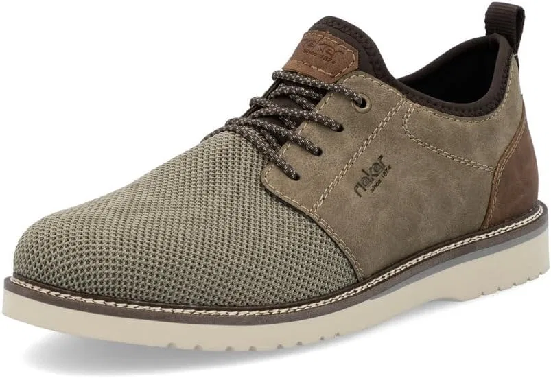 Мужские слипоны Rieker 04550, низкие мужские кроссовки, со свободной стелькой, Beige 64