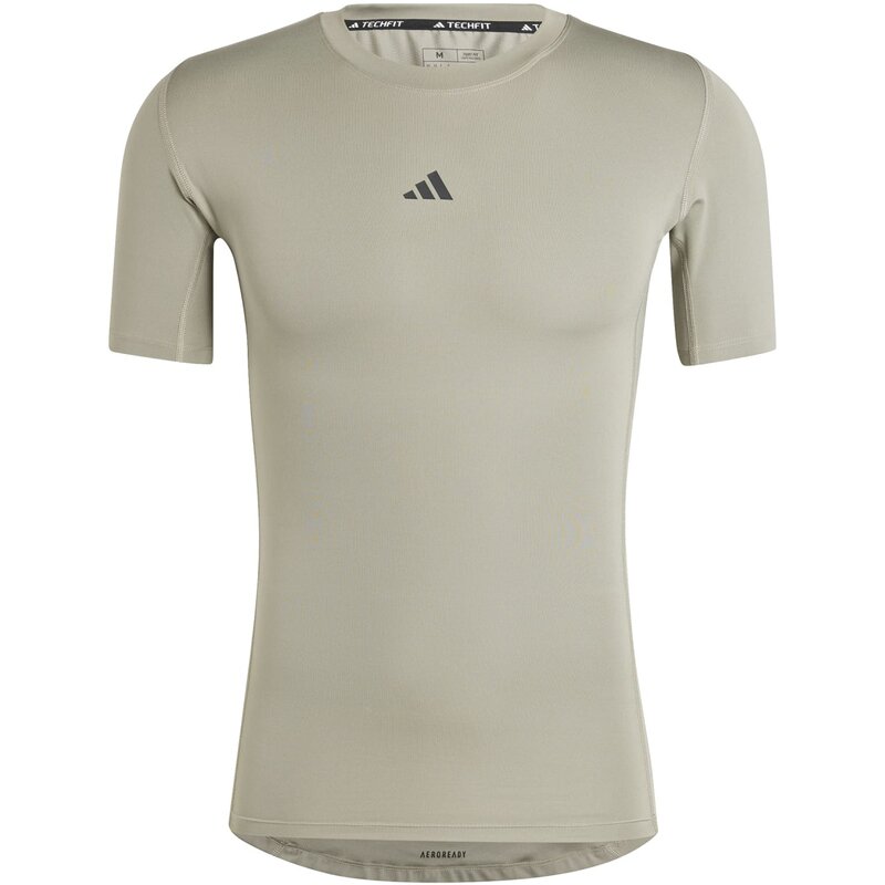 

Тренировочная компрессионная рубашка Techfit Adidas, цвет silpeb